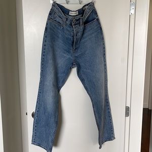 Aritzia Denim forum 90’s boyfriend high loose 30L